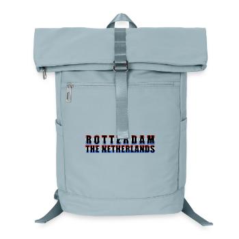 rotterdam europe - the netherlands - Laptop Backpack - ice blue - Front