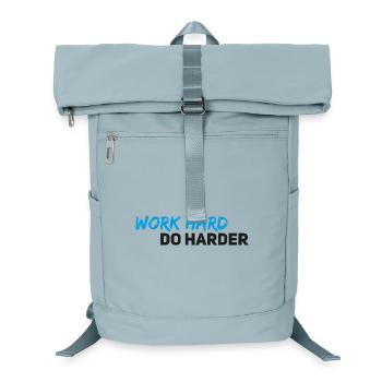 Work hard do harder - Laptop Backpack - ice blue - Front
