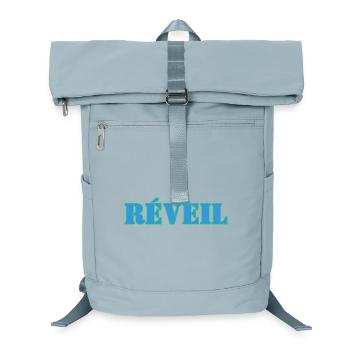 Wecker - Laptop-Rucksack  - Eisblau - Vorne