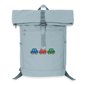 drei Autos - Laptop-Rucksack  - Eisblau - Vorne