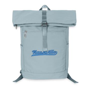 Nashville Tennessee Lettering Design - Laptop Backpack - ice blue - Front