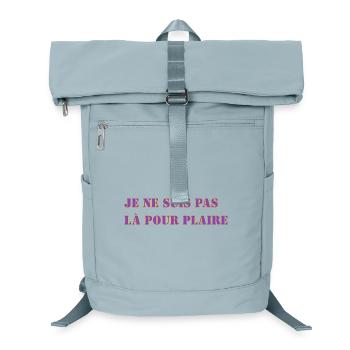 I'M NOT HERE TO PLEASE - Laptop Backpack - ice blue - Front