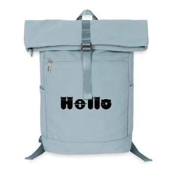 Bonjour Chat - Sac à dos ordinateur - bleu glacier - Devant