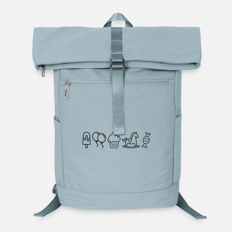 Candy Carousel Whimsy Laptop Backpack