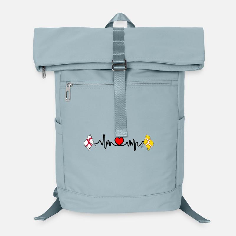 Dorset & England Herzfrequenz Laptop-Rucksack 