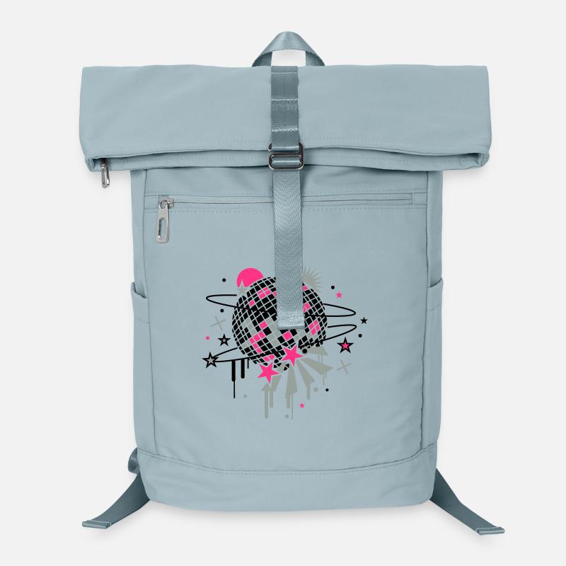 Disco Ball Laptop Backpack