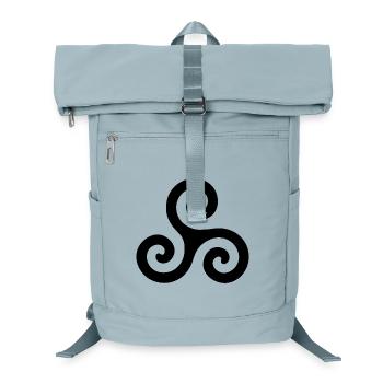 triskele - Laptop-Rucksack  - Eisblau - Vorne