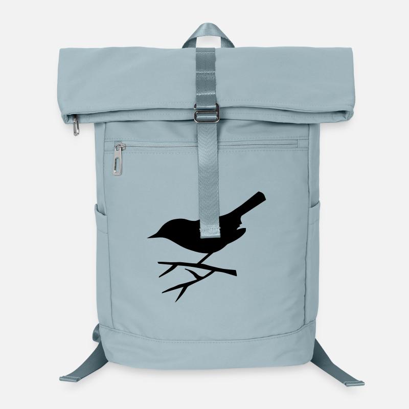 bird sitting on the branch Laptop Backpack
