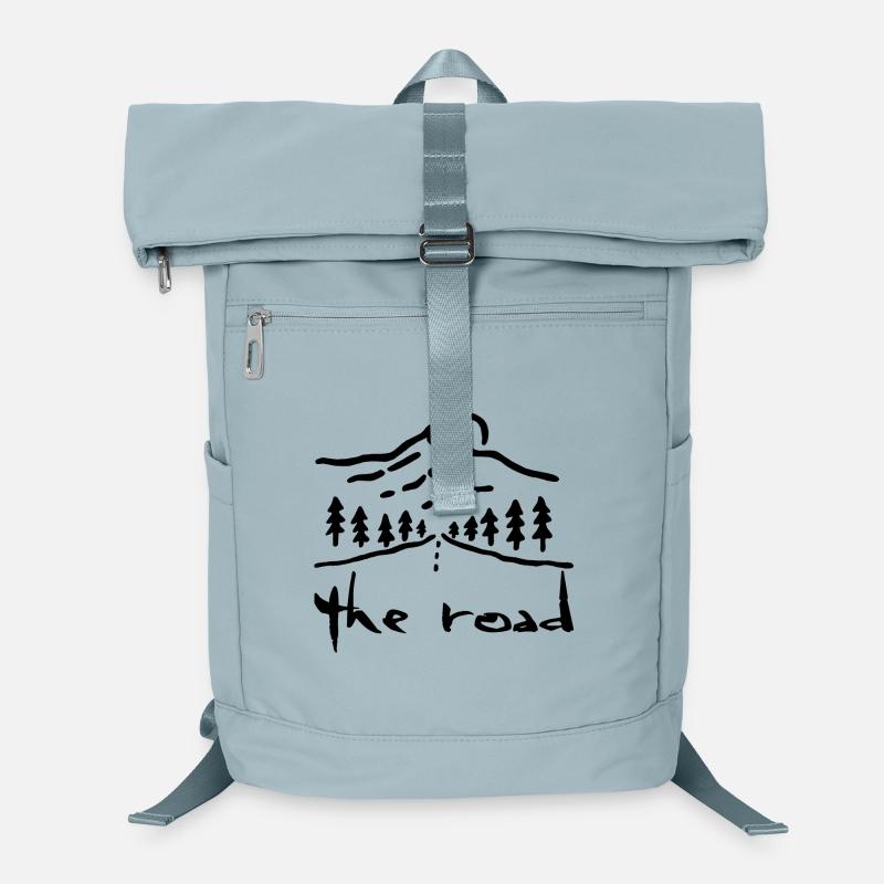 The Black Road Laptop Backpack