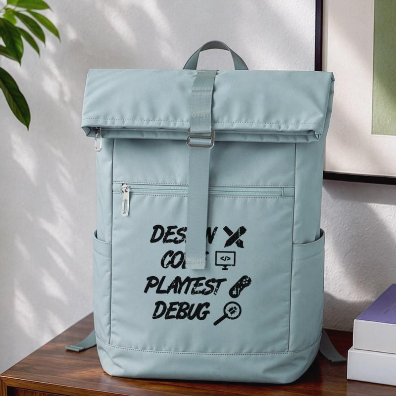 Débogage Playtest de code de conception Sac à dos ordinateur