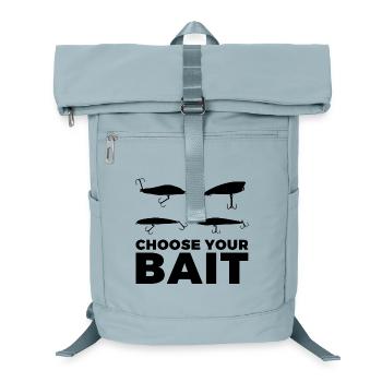 Fishing bait - Laptop Backpack - ice blue - Front