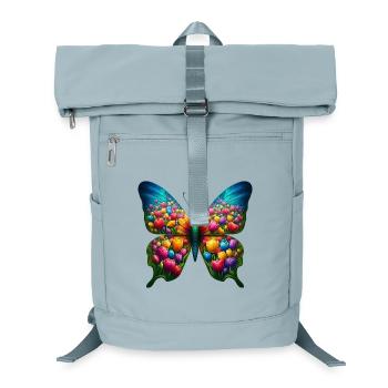 Butterfly tulips tulip Holland - Laptop Backpack - ice blue - Front