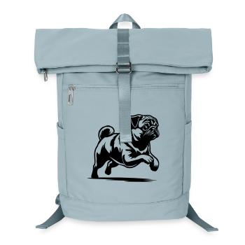 Pug - Laptop Backpack - ice blue - Front