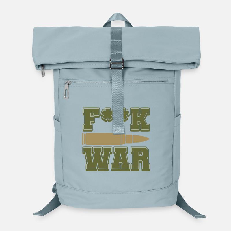 Scheiß auf den Krieg Laptop-Rucksack 