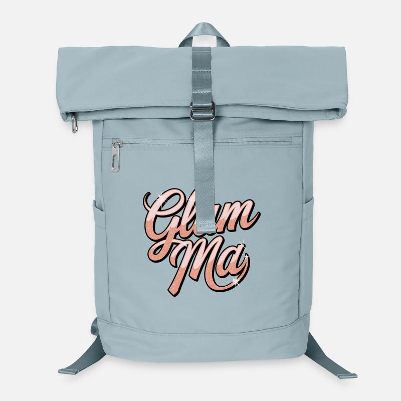 Glam Mad Glitter Script Laptop Backpack
