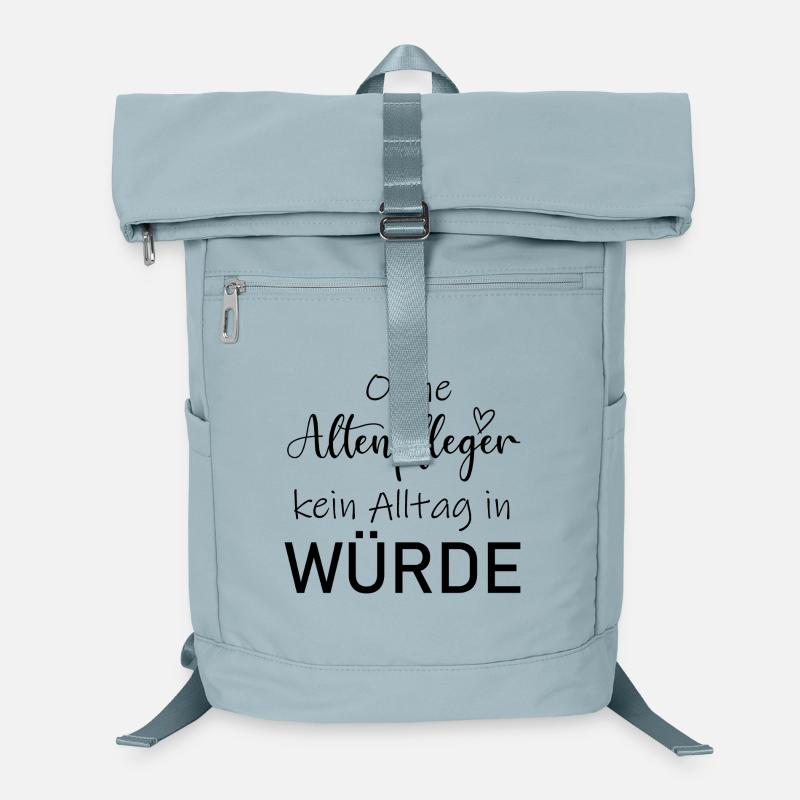 Dankeschön Spruch Geschenk Altenpfleger Beruf Laptop-Rucksack 