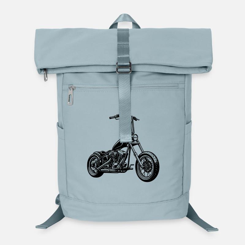 Motorrad Chopper Custom Bike Bobber Laptop-Rucksack 