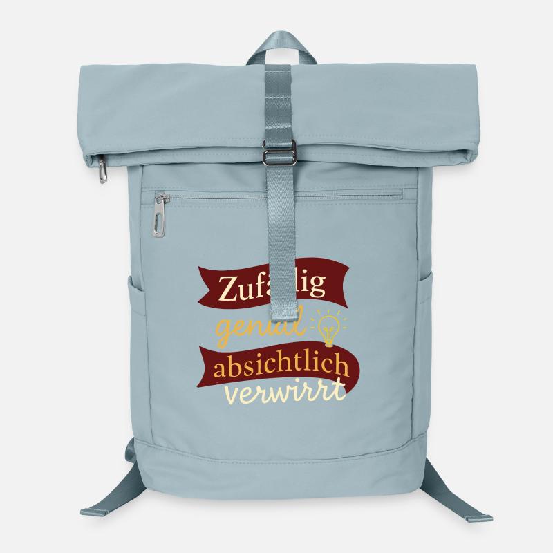 Accidentally brilliant – intentionally confused Laptop Backpack