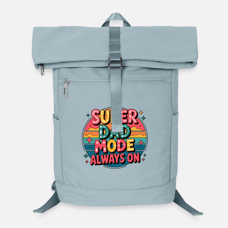 Super Dad Modus Immer Aktiv Laptop-Rucksack 