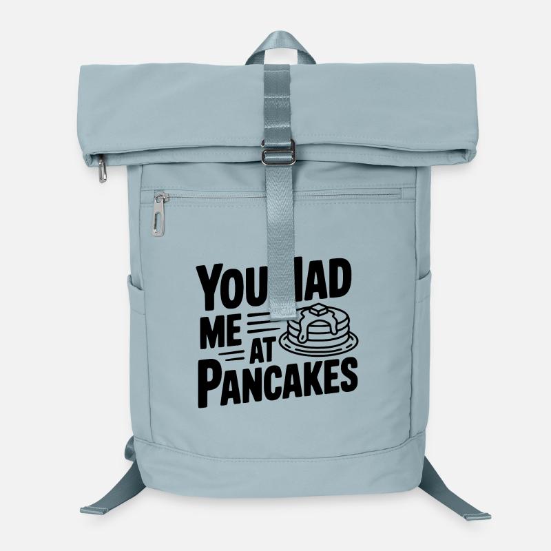Tu m’as eu aux pancakes Sac à dos ordinateur