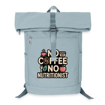 Nutritionist No Coffee Health Coach Coffee Lover - Laptop Backpack - ice blue - Front