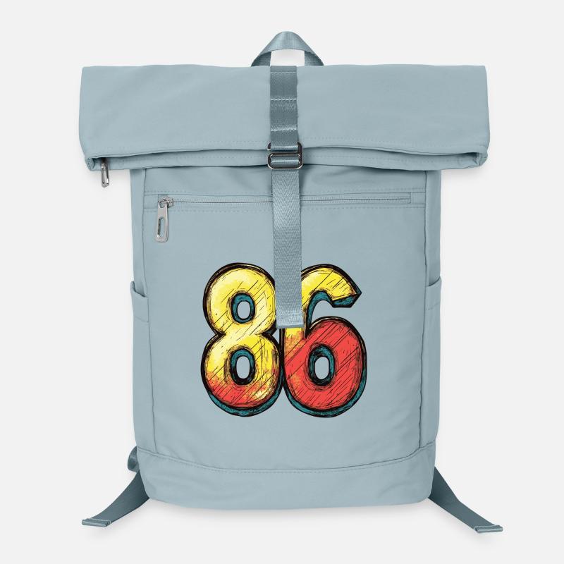 86 Nombre Coloré Sac à dos ordinateur