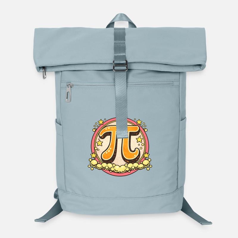 Pi Pop Retro-Abzeichen Laptop-Rucksack 