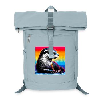otter - Laptop Backpack - ice blue - Front