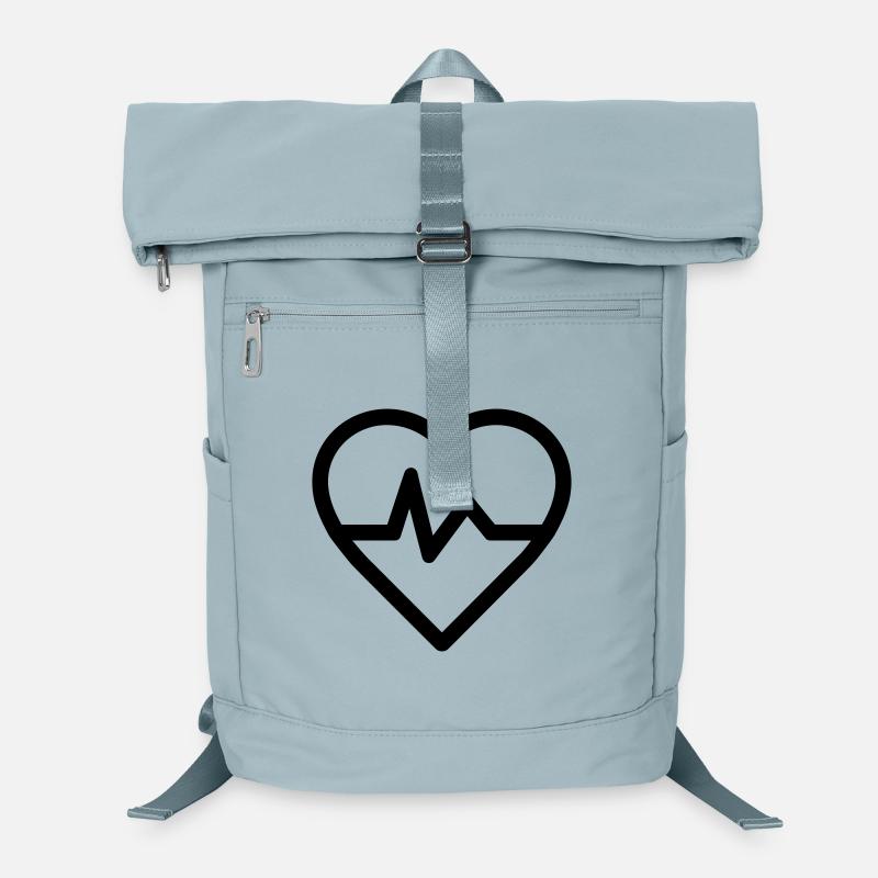 Heart Rate Laptop Backpack