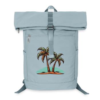 Palm Island Holidays - Laptop Backpack - ice blue - Front