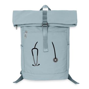 stethoscope - Laptop Backpack - ice blue - Front