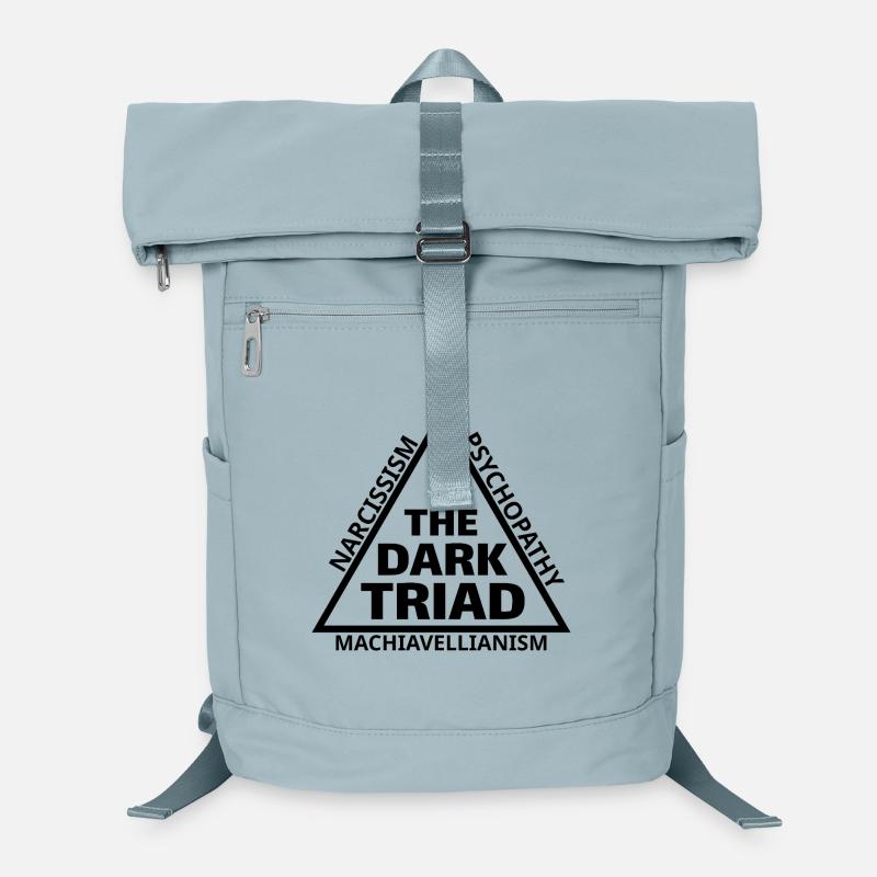Dark Triad Meme Dreieck Minimal-Design Laptop-Rucksack 