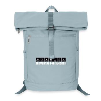 Motivation – Elemental for Success Periodic Table - Laptop Backpack - ice blue - Front