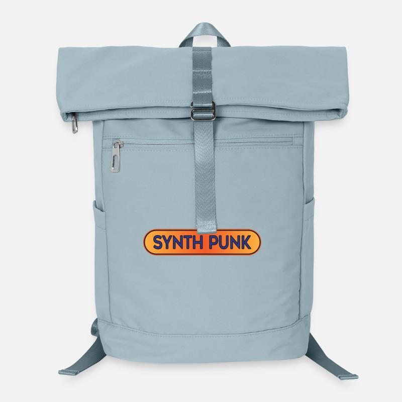 Synth Punk Crest Laptop Backpack