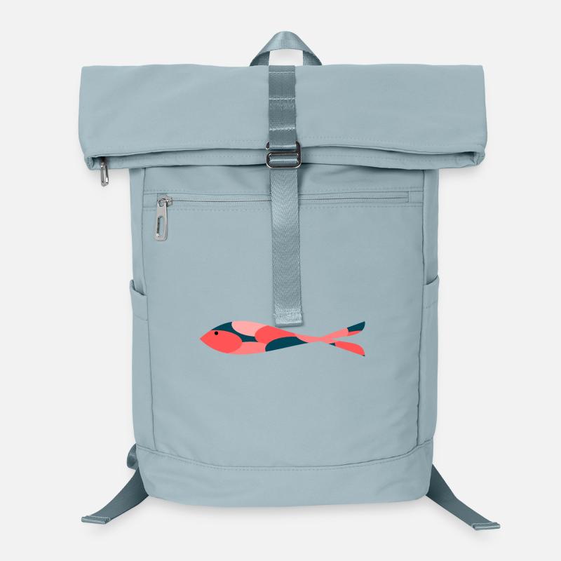 SARDINE. FISH. APRIL FOOL. EASTER. SEA Laptop Backpack