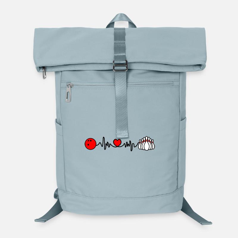 Bowling cardio heart rate Laptop Backpack