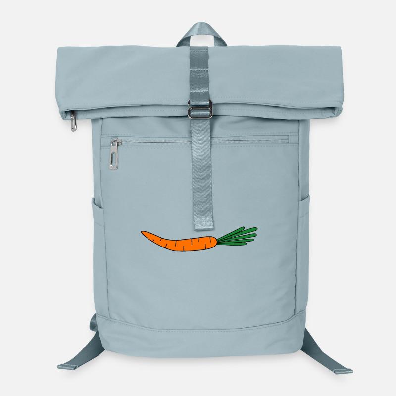 Bright Carrot Silhouette Laptop Backpack