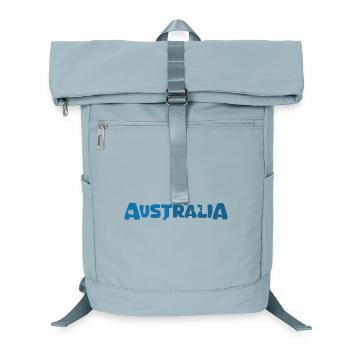 Australia Schriftzug Logo Sterne Symbol icon - Laptop-Rucksack  - Eisblau - Vorne