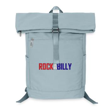 Vibrant Rock Billy Retro Design - Laptop Backpack - ice blue - Front