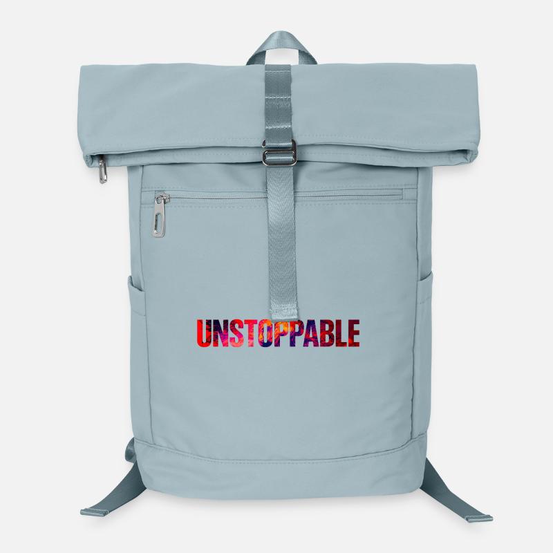 Conception de typographie abstraite imparable Sac à dos ordinateur