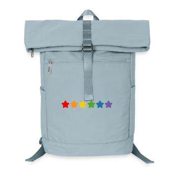 Rainbow Starlet LGBT lgbtqi queer - Laptop Backpack - ice blue - Front