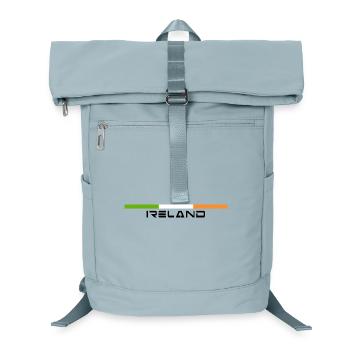 flag Ireland flag - Laptop Backpack - ice blue - Front