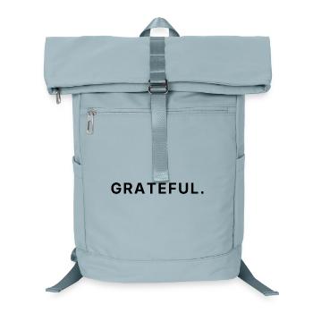 Grateful - Attitude de Gratitude - Sac à dos ordinateur - bleu glacier - Devant