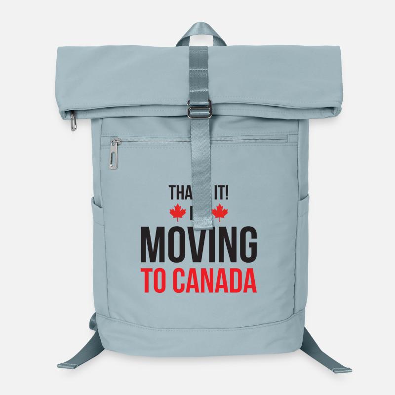 Das ist es! Ich ziehe nach Kanada Laptop-Rucksack 