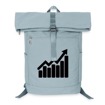 Chart stocks for office - Laptop Backpack - ice blue - Front