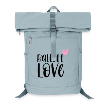 Ballett Love Ballerina Balletttänzerin Geschenk - Laptop-Rucksack  - Eisblau - Vorne