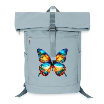 Butterfly - Laptop Backpack - ice blue - Front