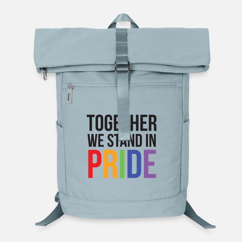LGBTQ Pride Month - Together We Stand in Pride Laptop Backpack