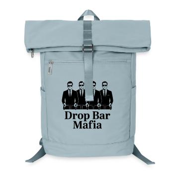 Drop Bar Mafia – Retro Cycling - Laptop Backpack - ice blue - Front
