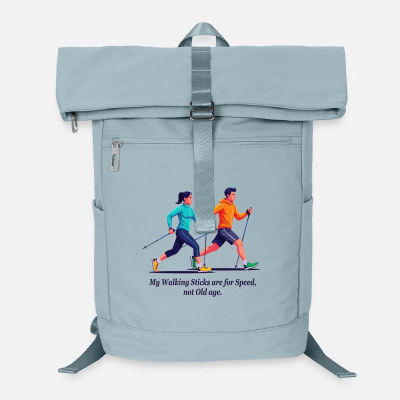 Nordic-Walking-Fans Laptop-Rucksack 
